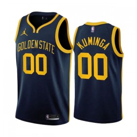 Maillot NBA Golden State Warriors Jonathan Kuminga 00 Jordan 2022-23 Statement Edition Navy Swingman - Homme